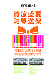 清凉盛夏，购琴送架 
